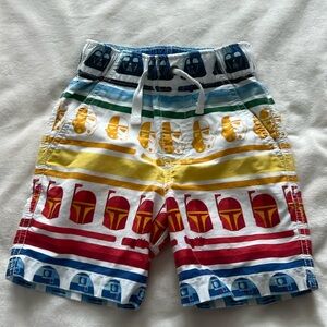 Hanna Anderson Star Wars Multi-Colored Shorts Size 3